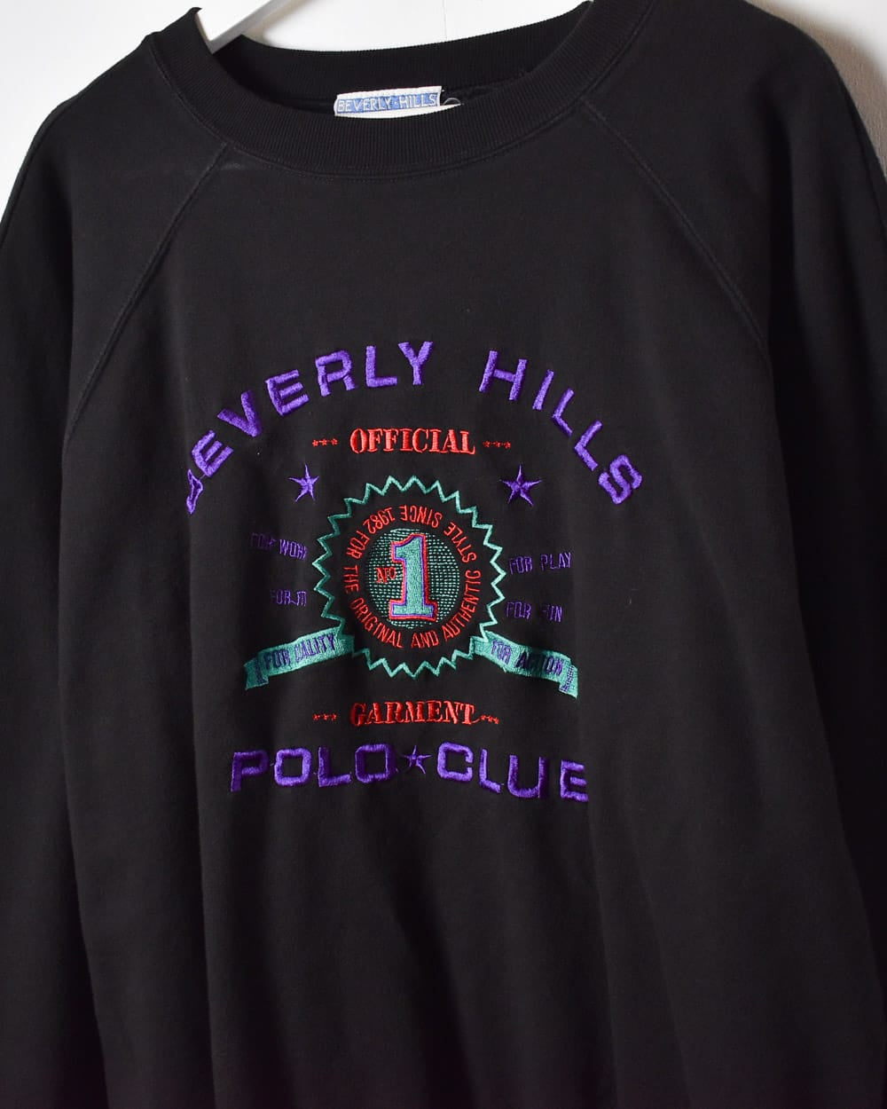 Black Beverly Hills Polo Club Sweatshirt - X-Large