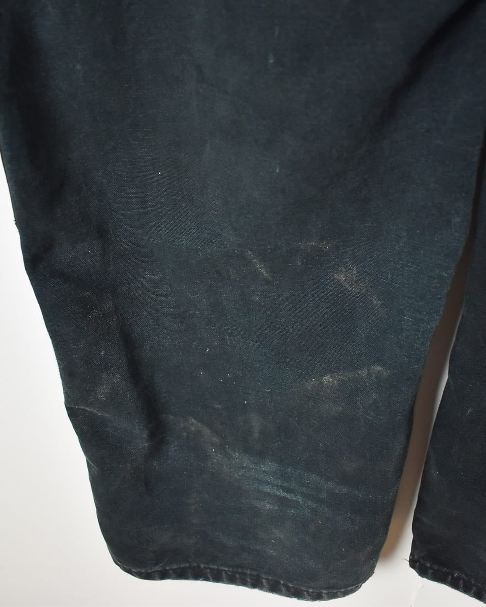 Black Carhartt Double Knee Carpenter Jeans - W40 L32