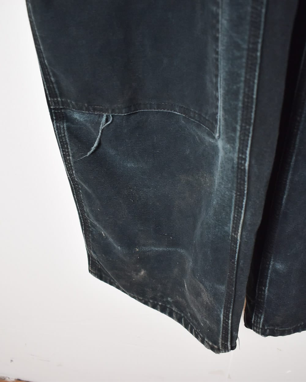 Black Carhartt Double Knee Carpenter Jeans - W40 L32