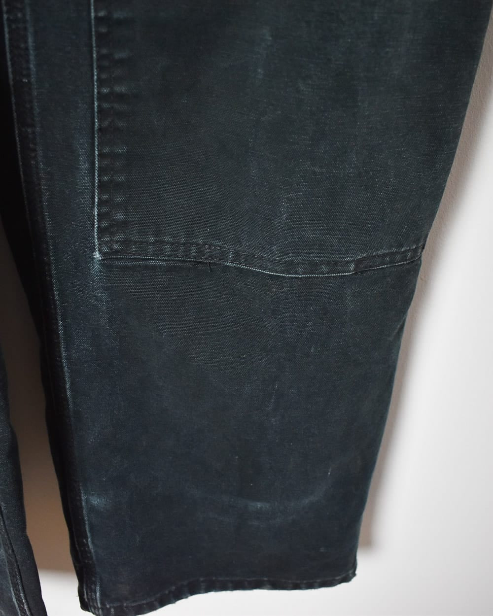Black Carhartt Double Knee Carpenter Jeans - W40 L32