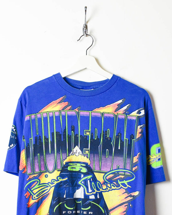 Blue Nascar Thundercat Billy Elliot Single Stitch T-Shirt - Large