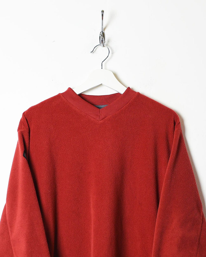 Women's Vintage Red Nike Sweatshirt - Small