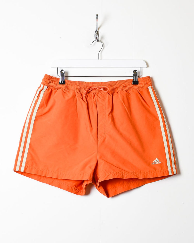 Vintage 00s Orange Adidas Mesh Shorts - Large Polyester– Domno Vintage