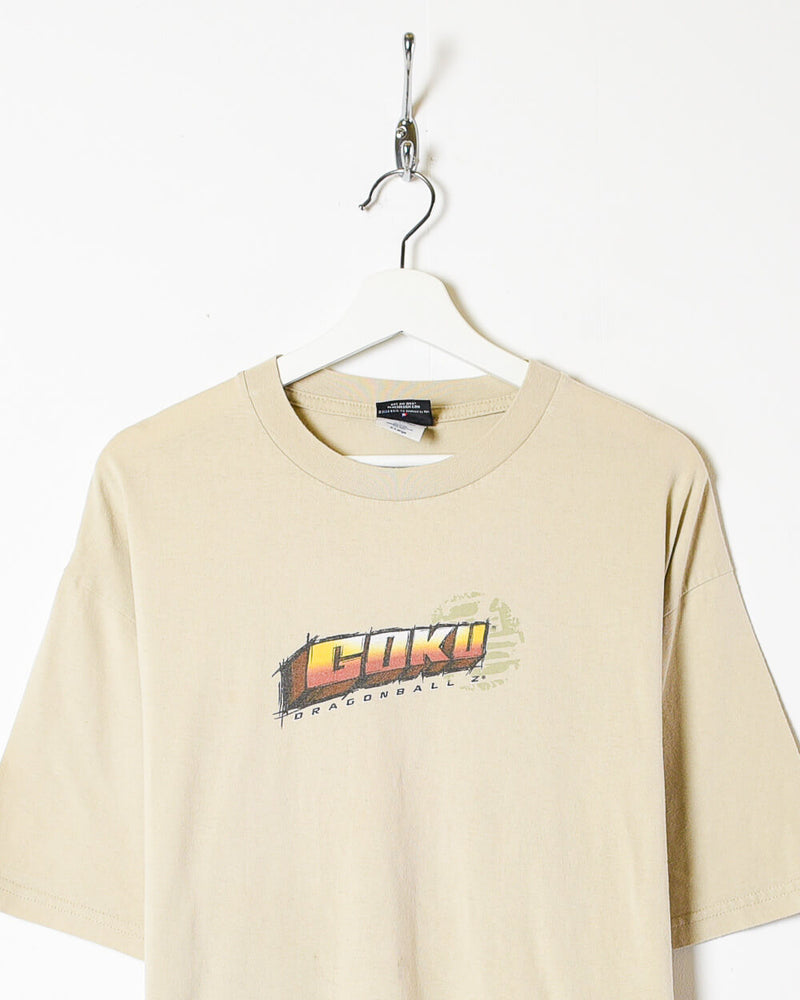 Vintage 00s Cotton Neutral Dragon Ball Z Goku T-Shirt - X-Large