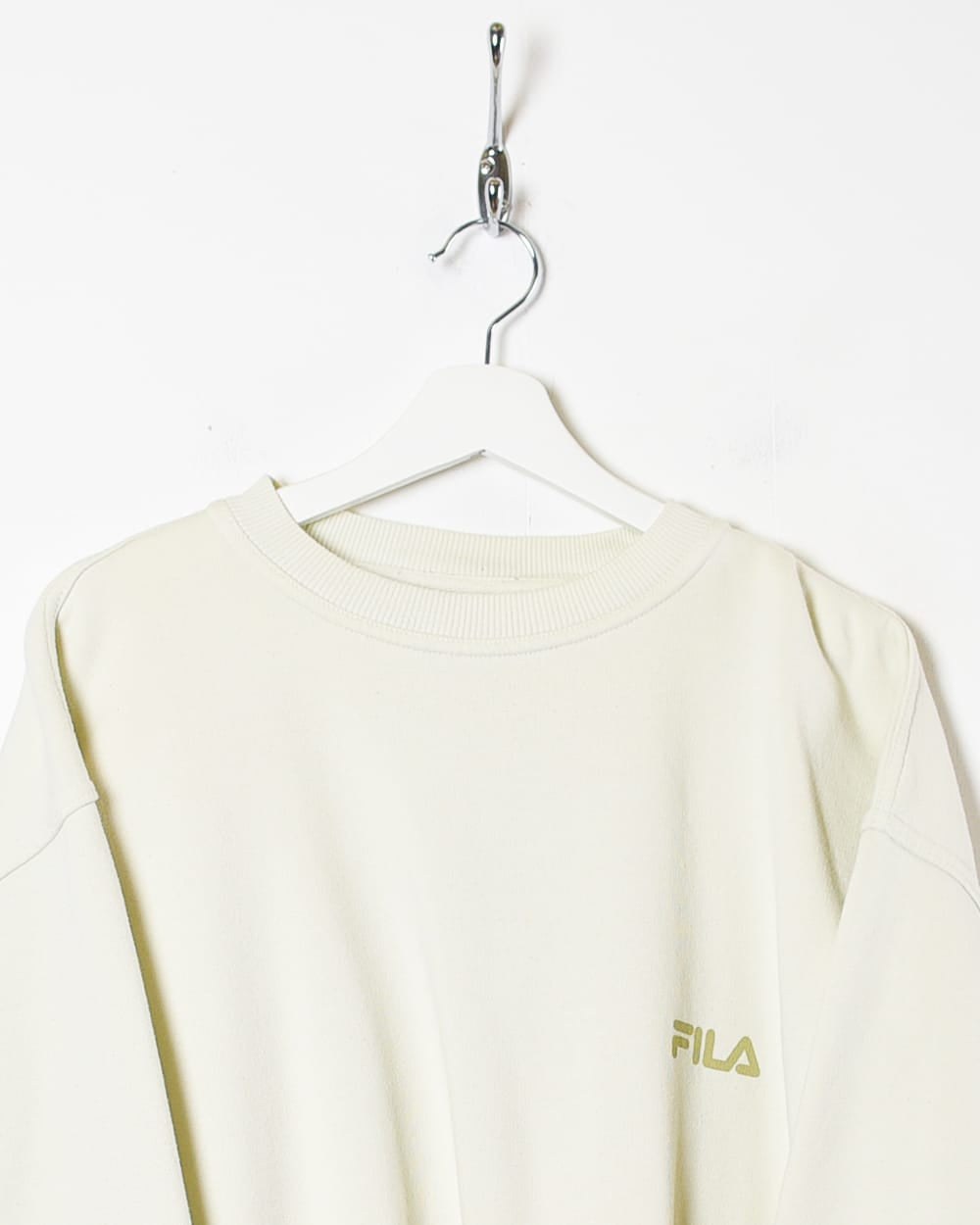 Neutral Fila Sweatshirt - X-Large