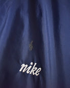 Navy Nike Windbreaker Jacket - Large Women's