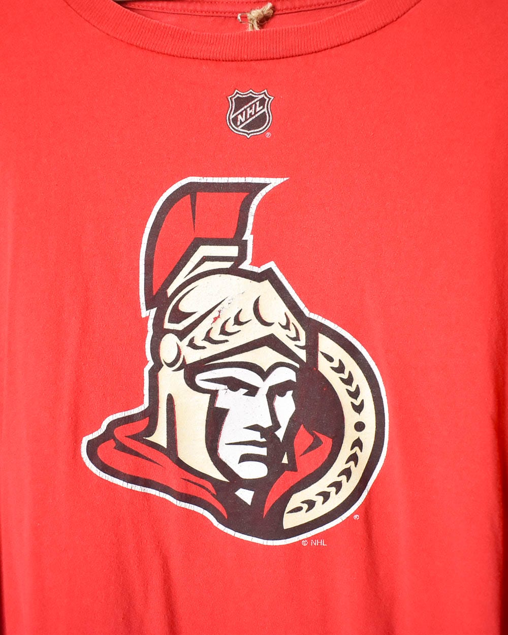 Red Reebok NHL Ottawa Senators T-Shirt - XX-Large