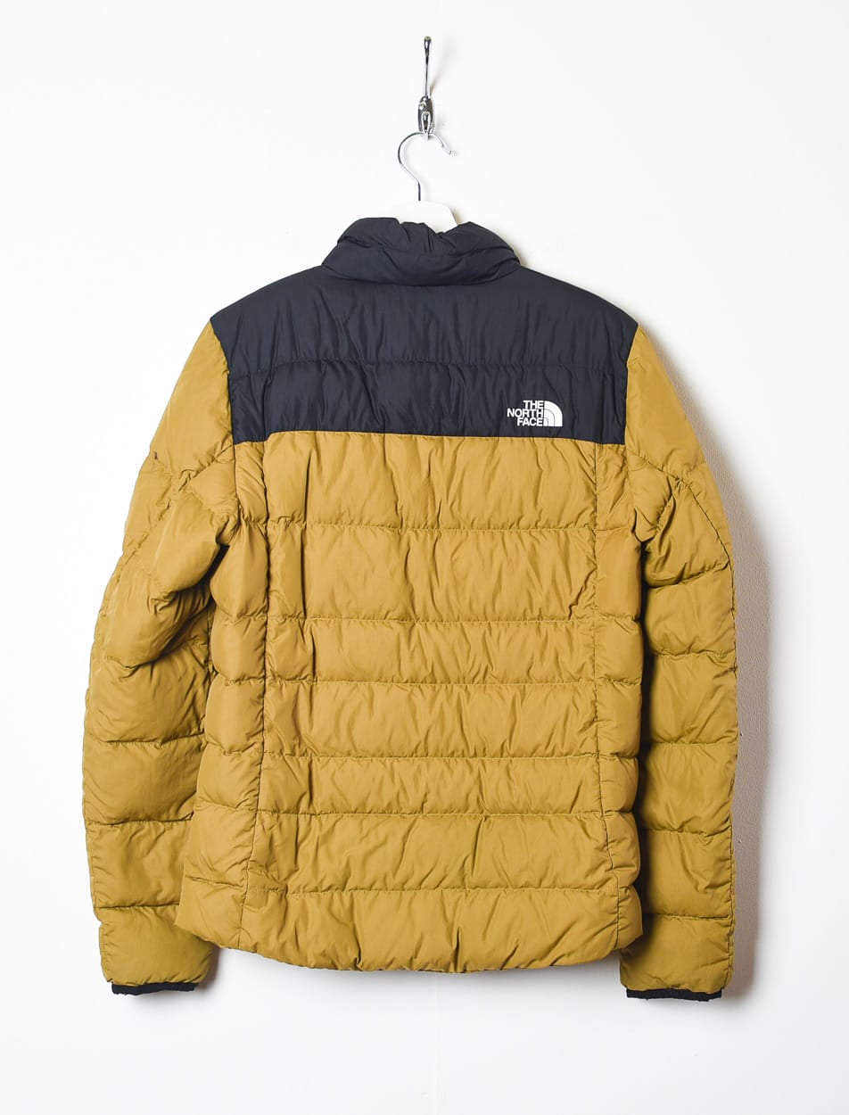 Brown The North Face 550 Down Puffer Jacket - Small