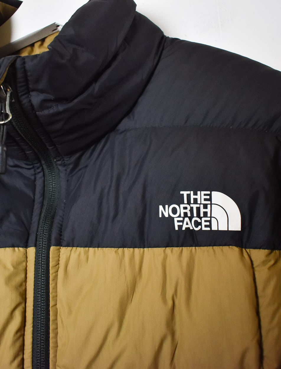 Brown The North Face 550 Down Puffer Jacket - Small