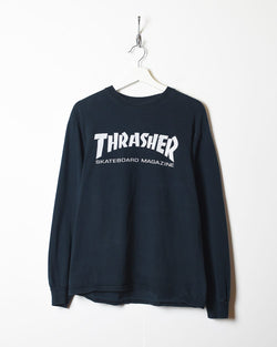 Black Thrasher Long Sleeved T-Shirt - Medium