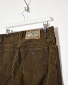 Brown Armani Jeans Jeans - W31 L29