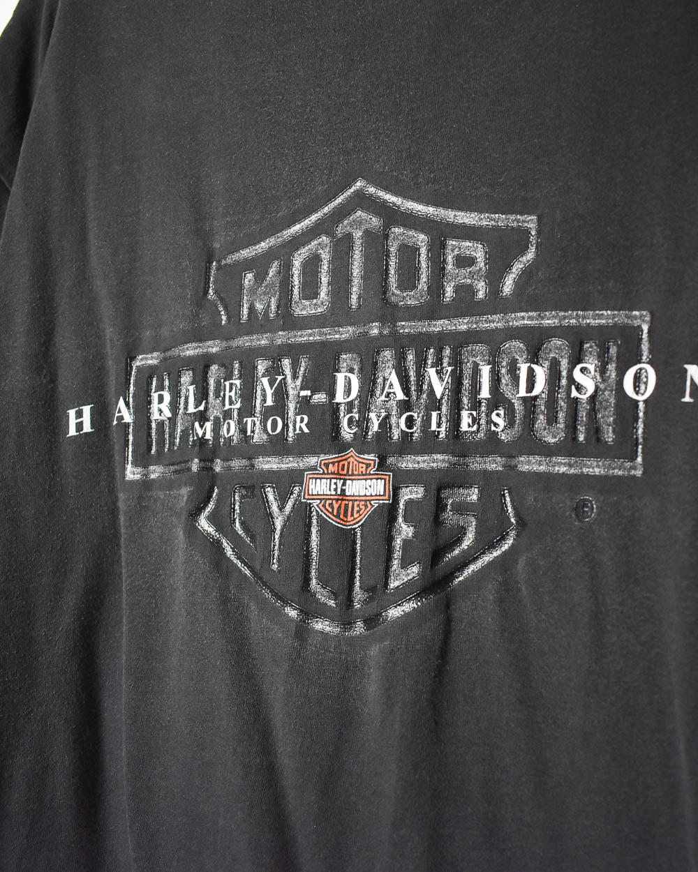Black Harley Davidson T-Shirt - X-Large