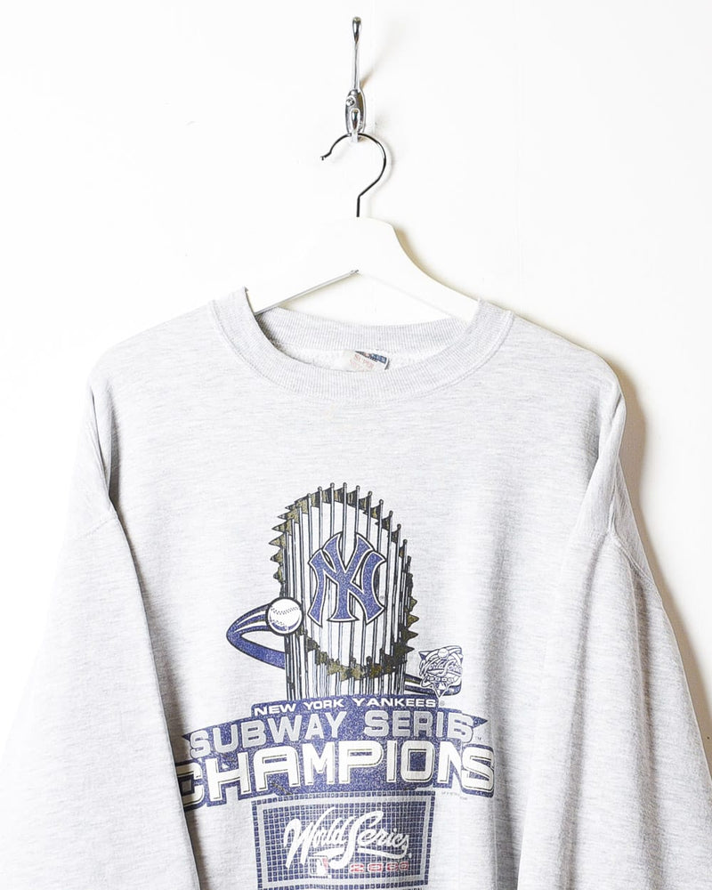 Vintage 2000 New York Yankees World Series Champions White T Shirt