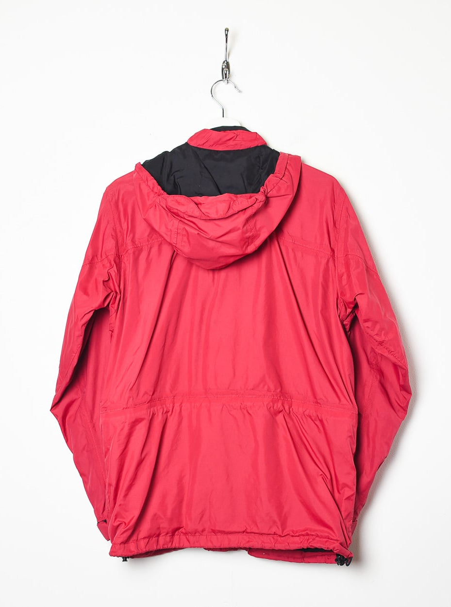 Red The North Face Hooded Jacket - Medium Women's