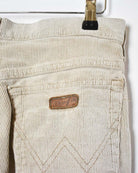 Neutral Wrangler Corduroy Jeans - W30 L32