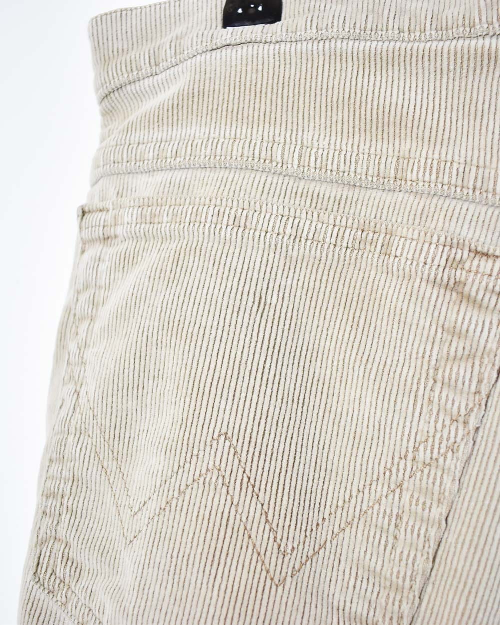 Neutral Wrangler Corduroy Jeans - W30 L32