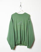 Green Adidas Sweatshirt - X-Large