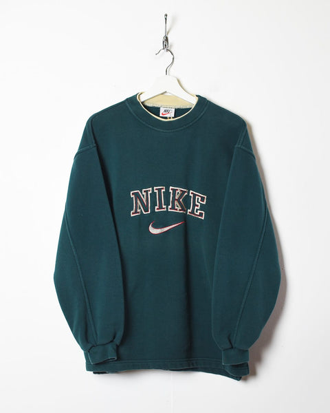 Green vintage clearance nike sweatshirt