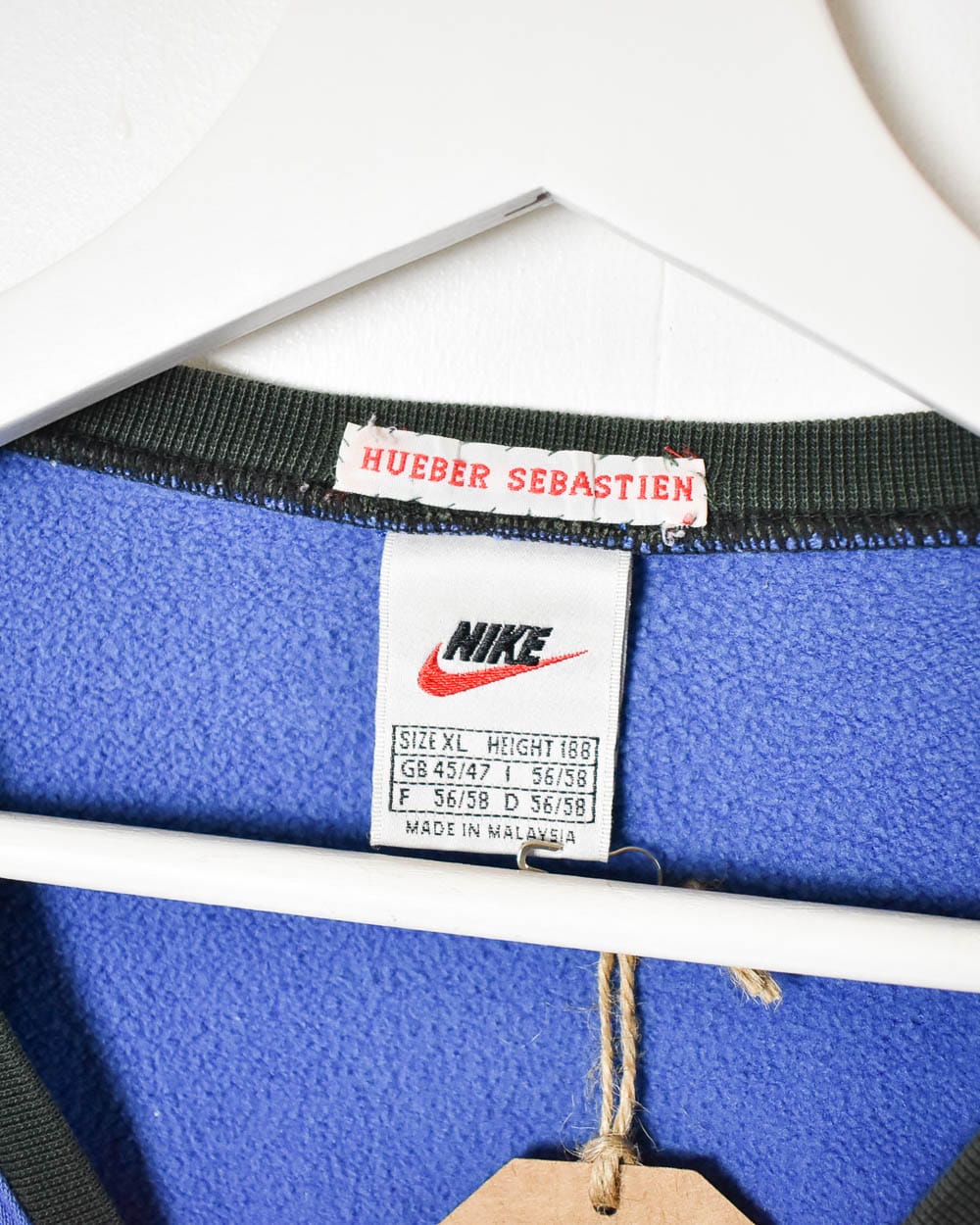 Blue Nike Basketball Sweatshirt - XX-Large