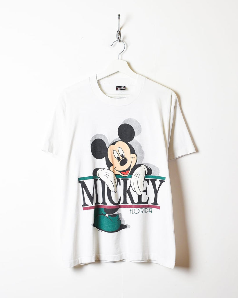 Vintage Disney Mickey Mouse Florida Graphic T-Shirt 1990s L