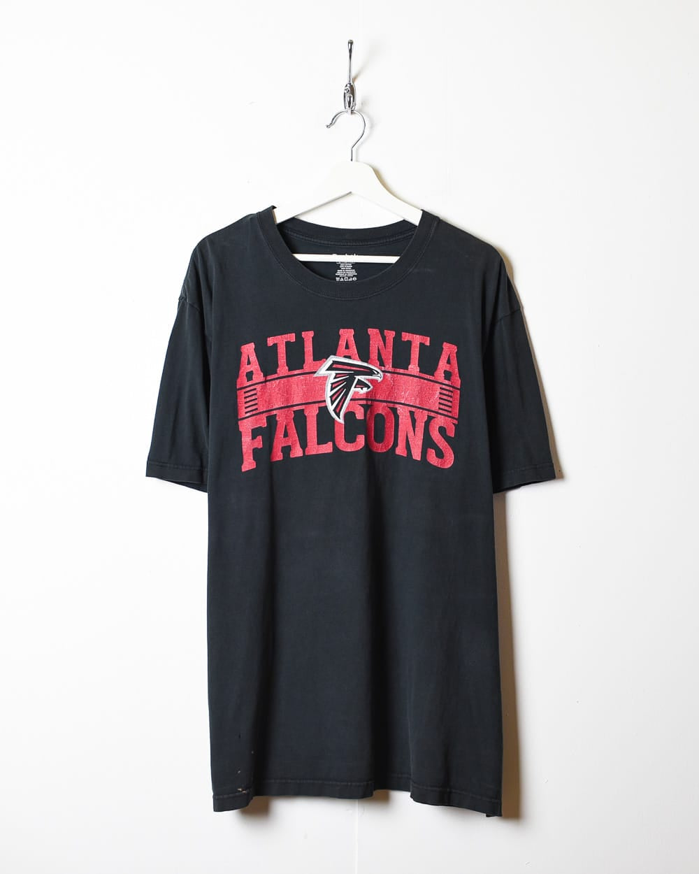 Forladt Regeneration Duplikere Vintage 00s Black Reebok Atlanta Falcons T-Shirt - XX-Large Cotton– Domno  Vintage