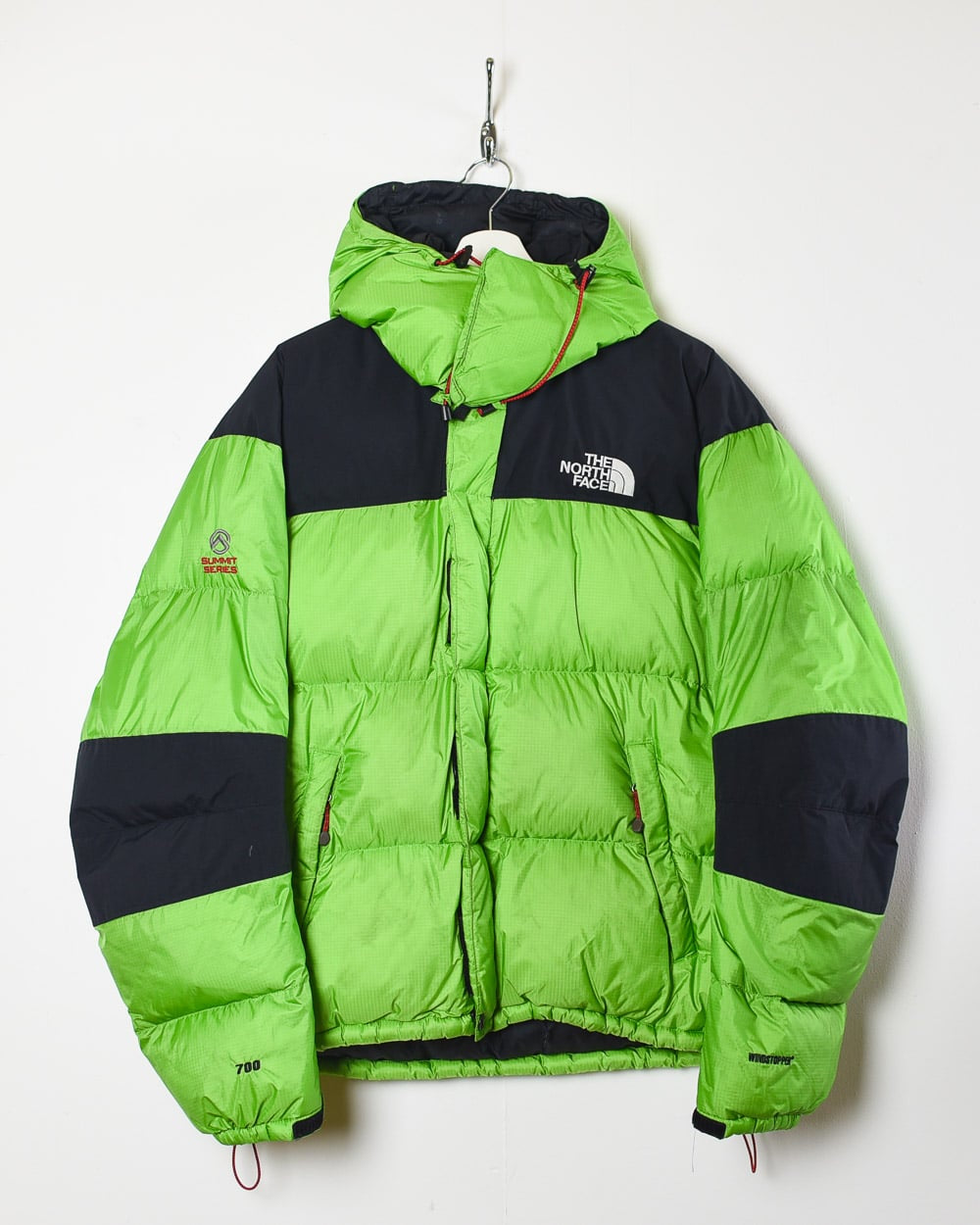 Vintage 90s Green The North Face Summit Series Windstopper 700 