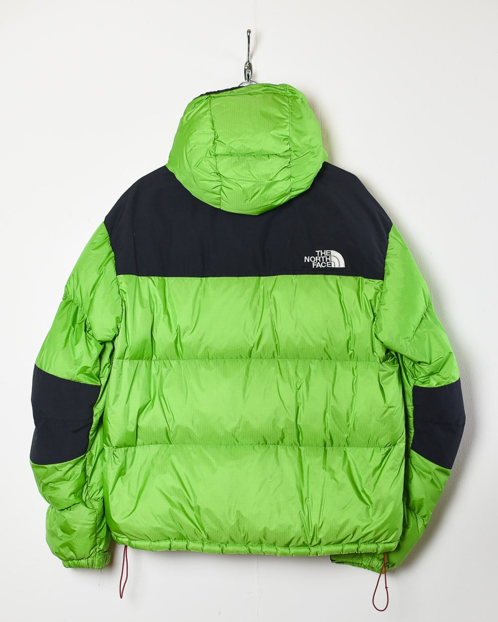 Green The North Face Summit Series Windstopper 700 Down Puffer Jacket - Large