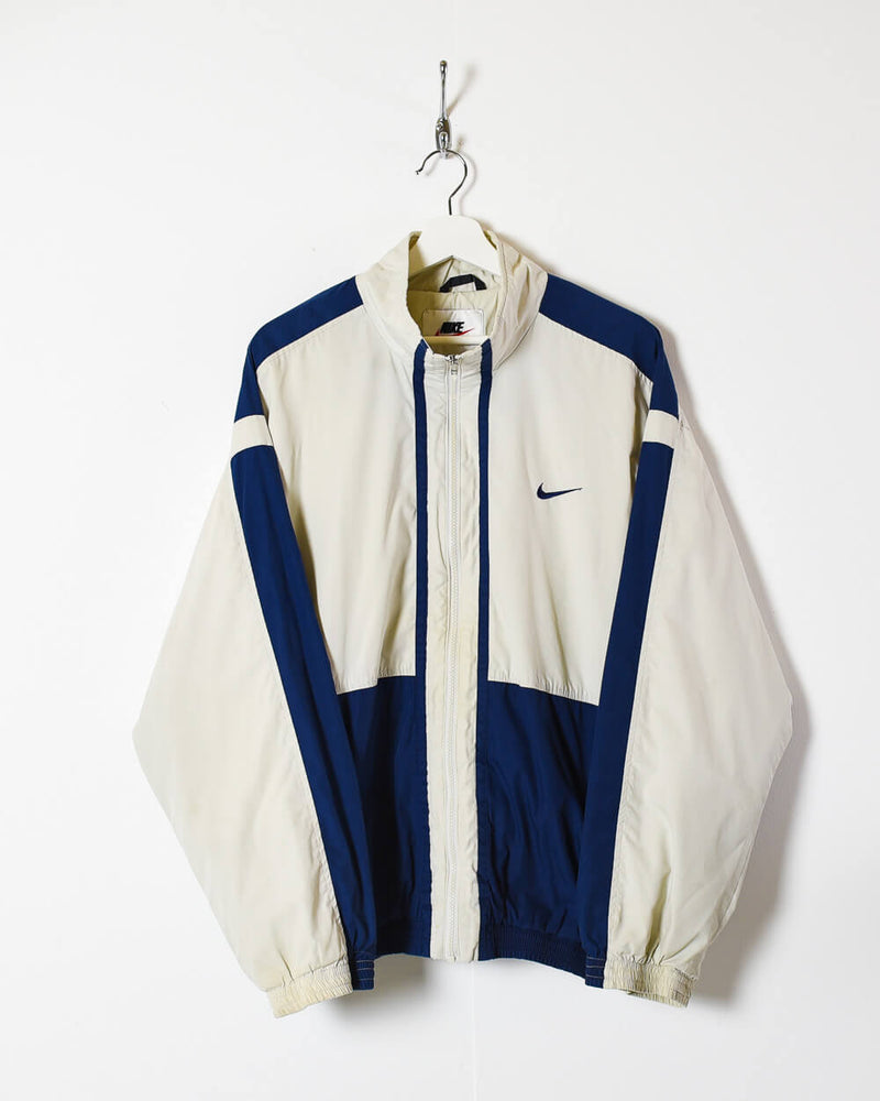 Vintage Polyester Colour-Block Nike Windbreaker Jacket - Large– Domno