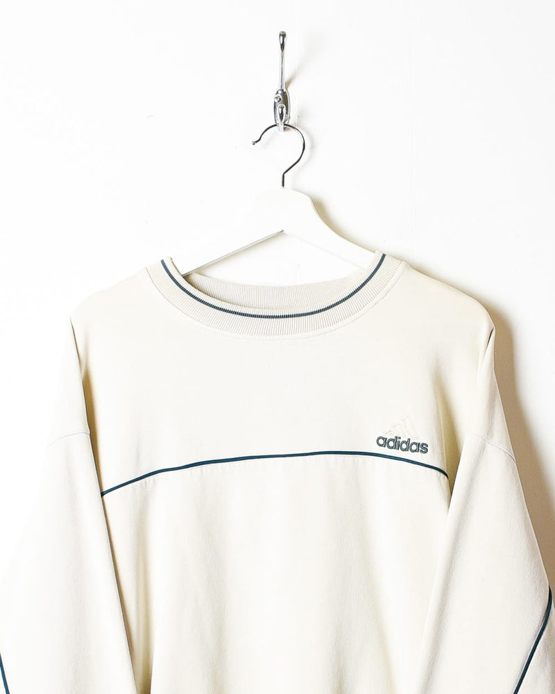 Neutral Adidas Sweatshirt - X-Large