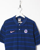 Navy Nike Paris Saint German Polo Shirt - Large