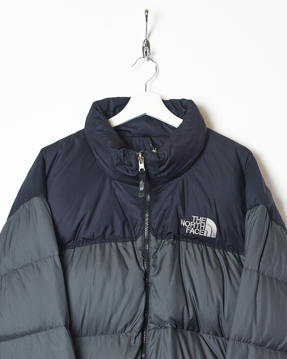 Grey The North Face 700 Down Puffer Jacket - XX-Large