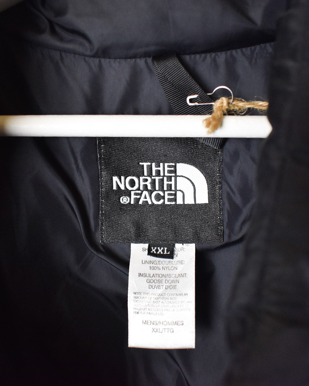 Grey The North Face 700 Down Puffer Jacket - XX-Large