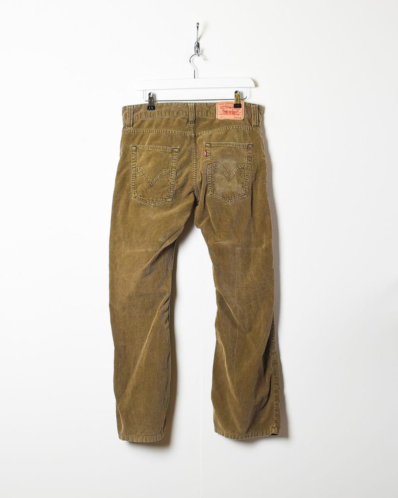90s Brown Levi's Corduroy Jeans - W32 L30 Cotton– Vintage