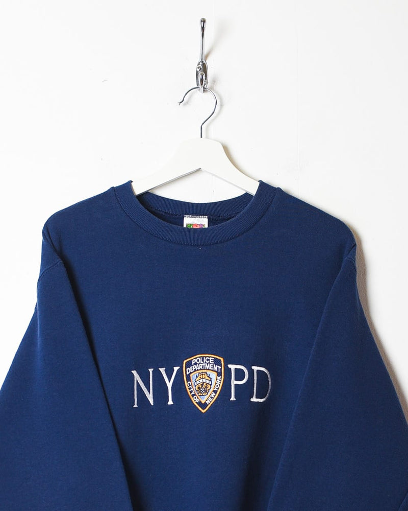 Navy NYPD Sweatshirt - Medium
