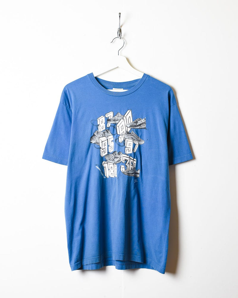 Blue Nike Airmax T-Shirt - Large