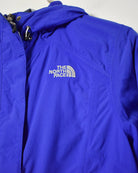 Blue The North Face HyVent Women's Hooded Jacket - Large women's
