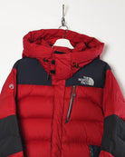 Red The North Face Summit Series HyVent 800 Down Puffer Jacket - Medium