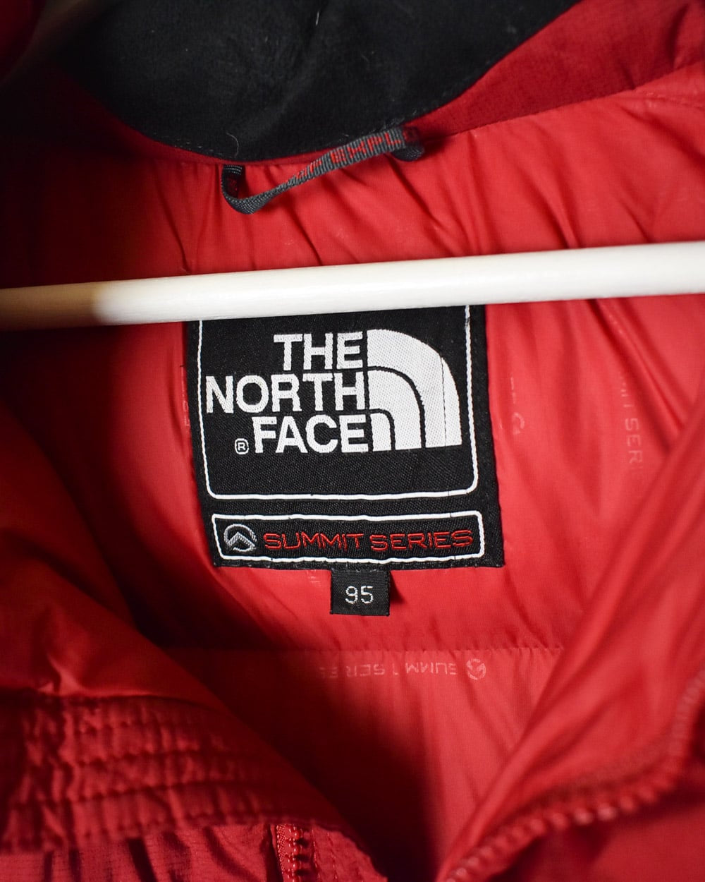 Red The North Face Summit Series HyVent 800 Down Puffer Jacket - Medium