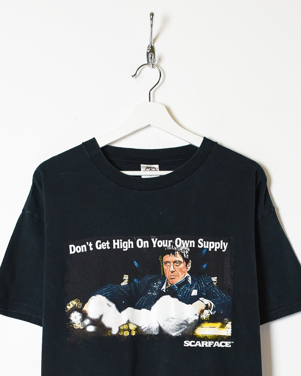 Black Scarface Don't Get High On Your Own Supply T-Shirt - X-Large