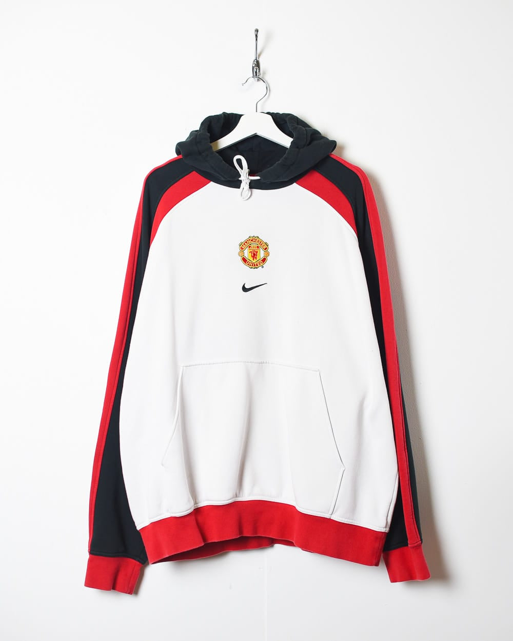 White Nike Manchester United Hoodie - XX-Large