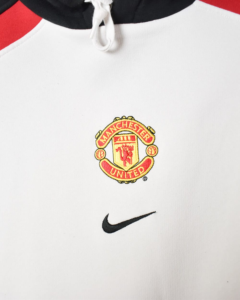 White Nike Manchester United Hoodie - XX-Large