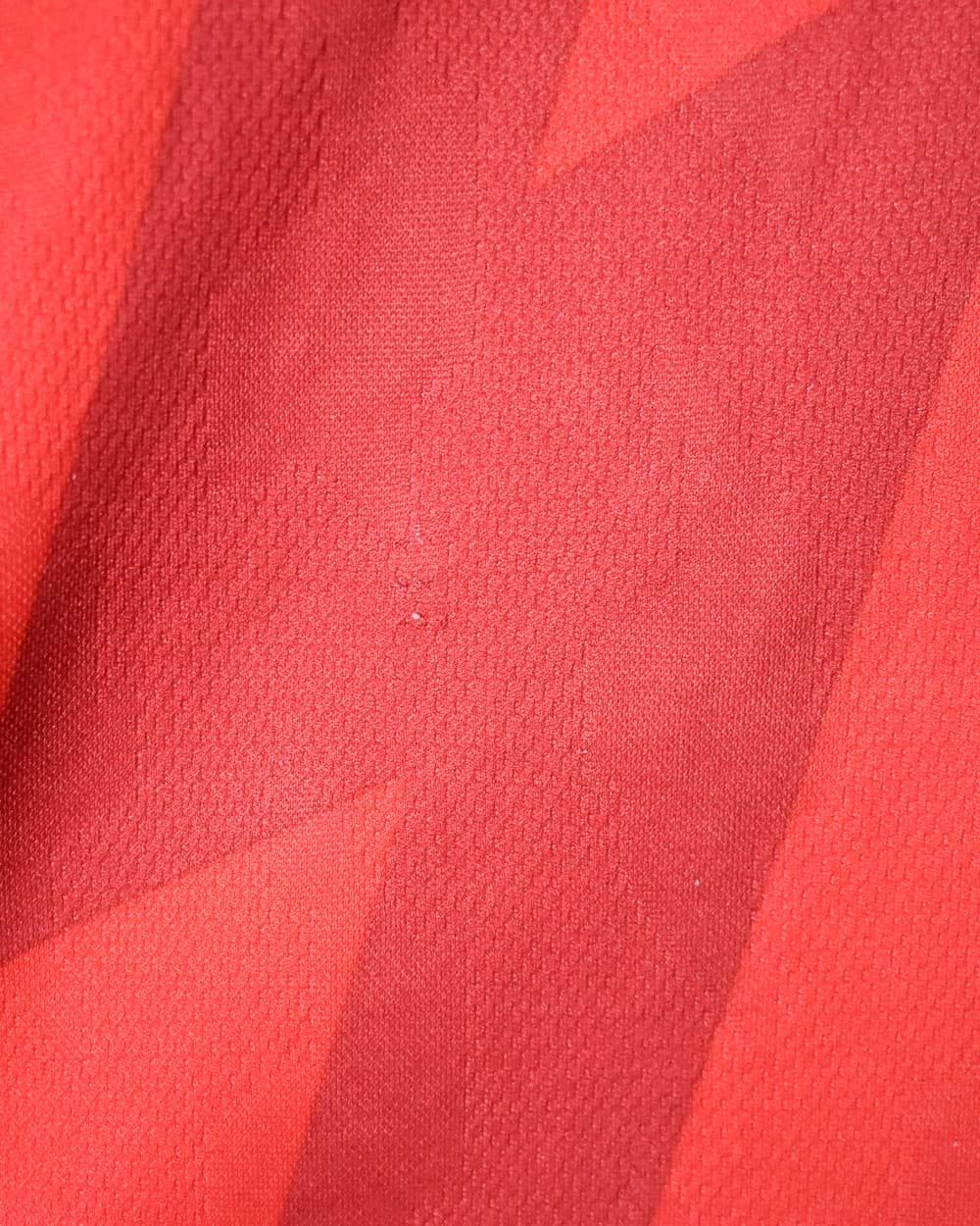 Red Nike Team Collared Long Sleeved Football Shirt - Medium