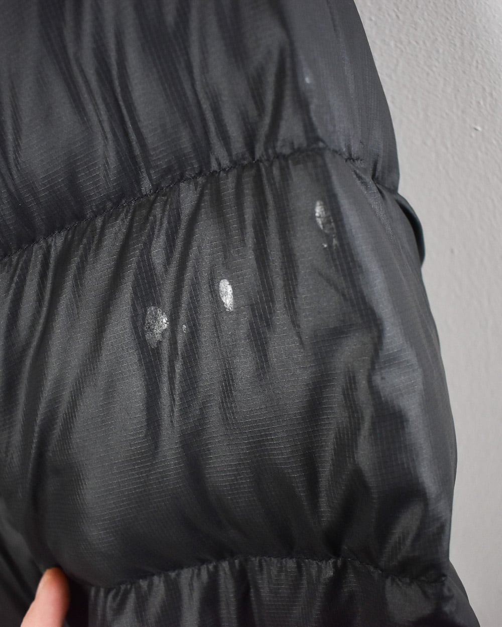 Black The North Face Nuptse 700 Down Puffer Jacket - Small