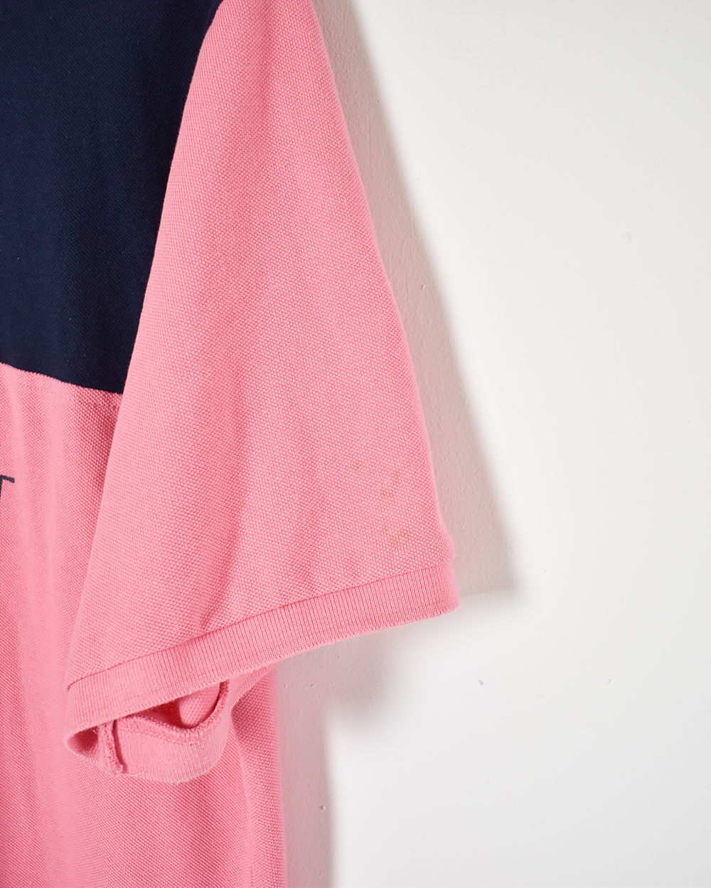 Pink Yves Saint Laurent Pour Bomme Polo Shirt - Medium