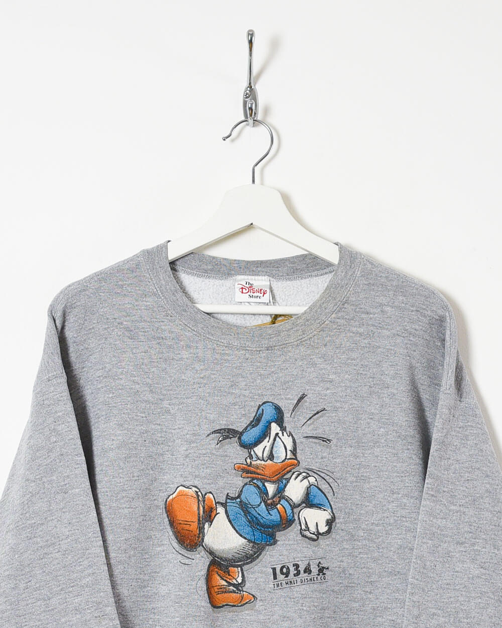 Disney Donald Duck 1934 Sweatshirt - Large - Domno Vintage 90s, 80s, 00s Retro and Vintage Clothing 