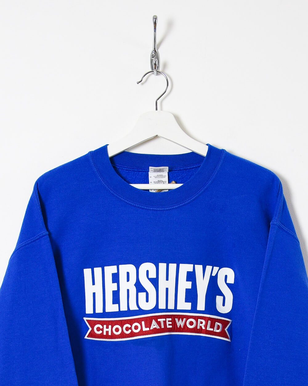 Gildan Hershey's Chocolate World Sweatshirt - Medium - Domno Vintage 90s, 80s, 00s Retro and Vintage Clothing 