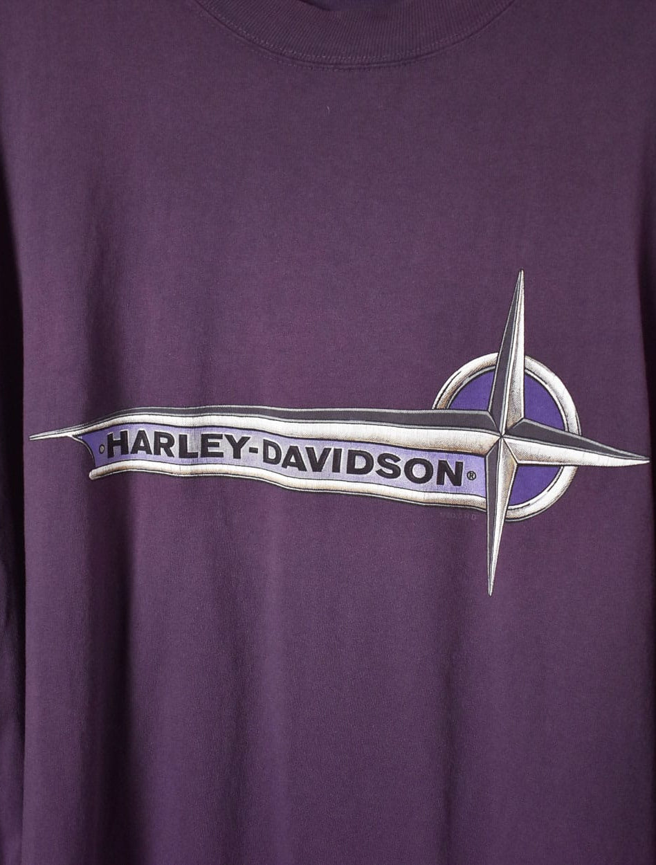 Purple Harley Davidson T-Shirt - XX-Large