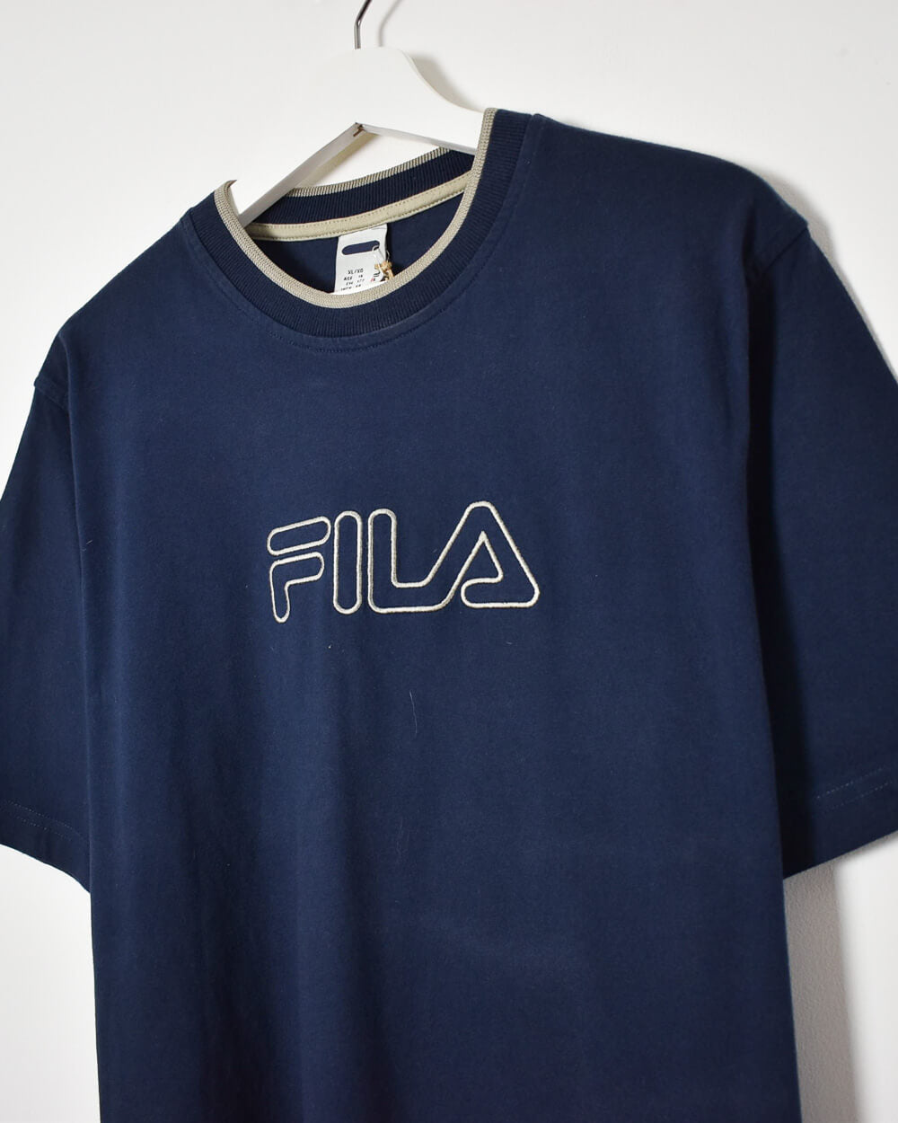 Fila T-Shirt - Large - Domno Vintage 90s, 80s, 00s Retro and Vintage Clothing 