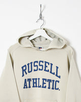 NEW ENGLAND PATRIOTS VINTAGE 90s RUSSELL ATHLETIC NFL FOOTBALL SWEATSHIRT  MEDIUM