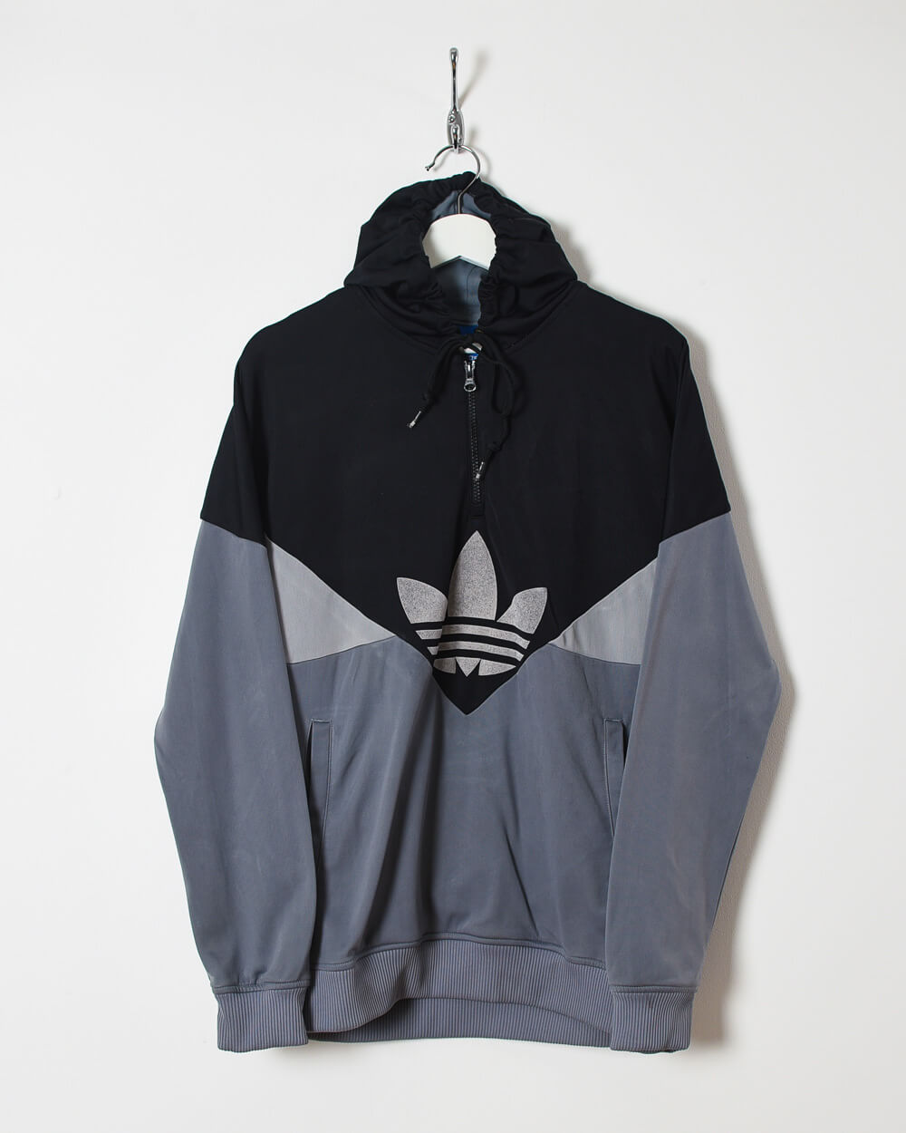 Adidas 1/4 Zip Tracksuit Top - Medium - Domno Vintage 90s, 80s, 00s Retro and Vintage Clothing 